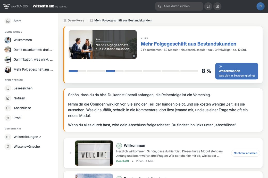 Die Akademie von WAXTUM500